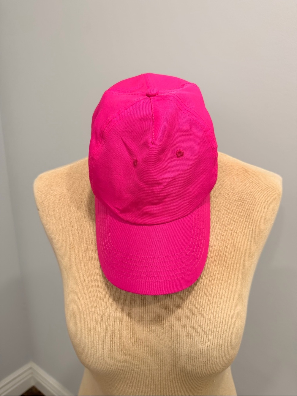 Kids Hot Pink Baseball Cap
